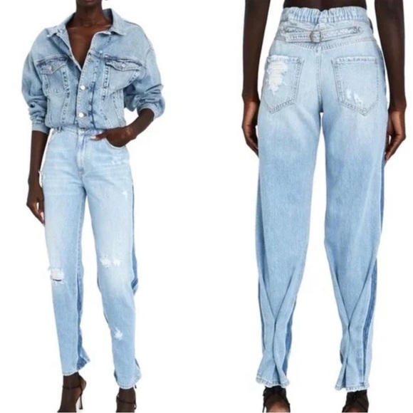 SER.O.YA Maggie Mid Rise Vintage Straight Jeans - Picture 2 of 13